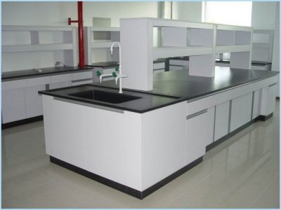 Jual Island Bench Meja Tengah Laboratorium
