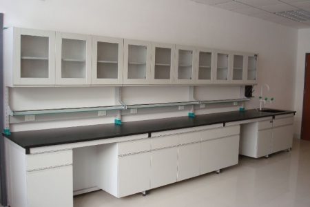 Jual Meja Pinggir Laboratorium Wall Bench Murah di Bekasi
